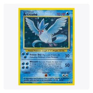 NEGOTIABLE PRICE / BEST OFFER. ‘Pokémon’ 1999 Articuno.